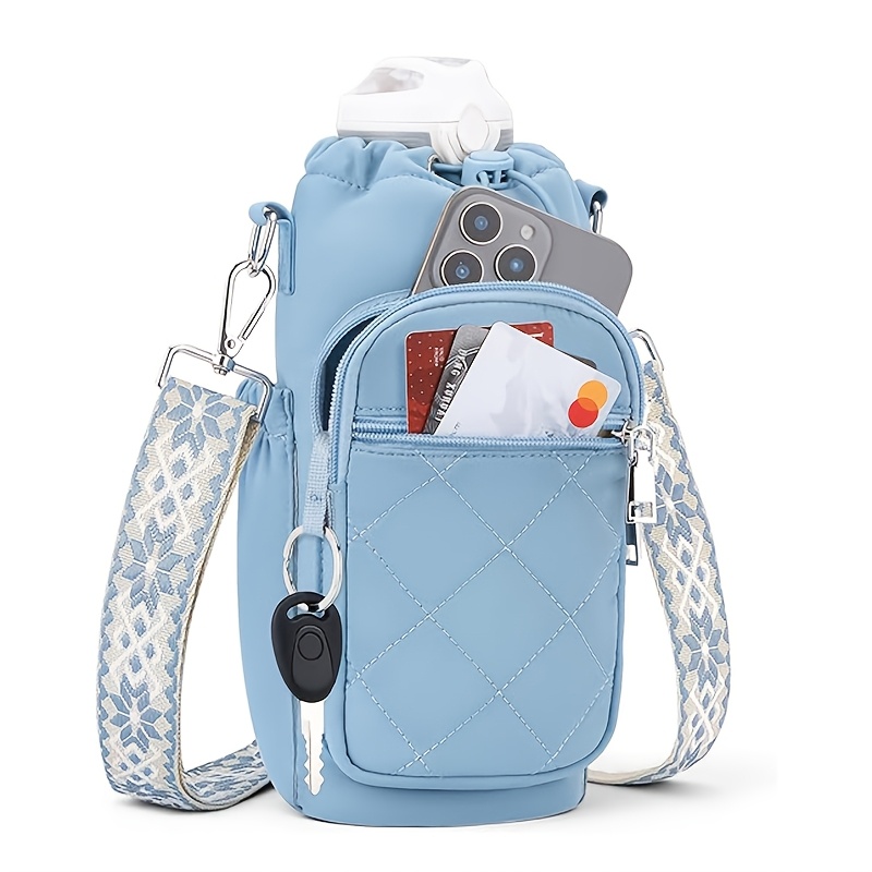Women Bags Rack - Crossbody Insulated Water Bottle Holder Bag