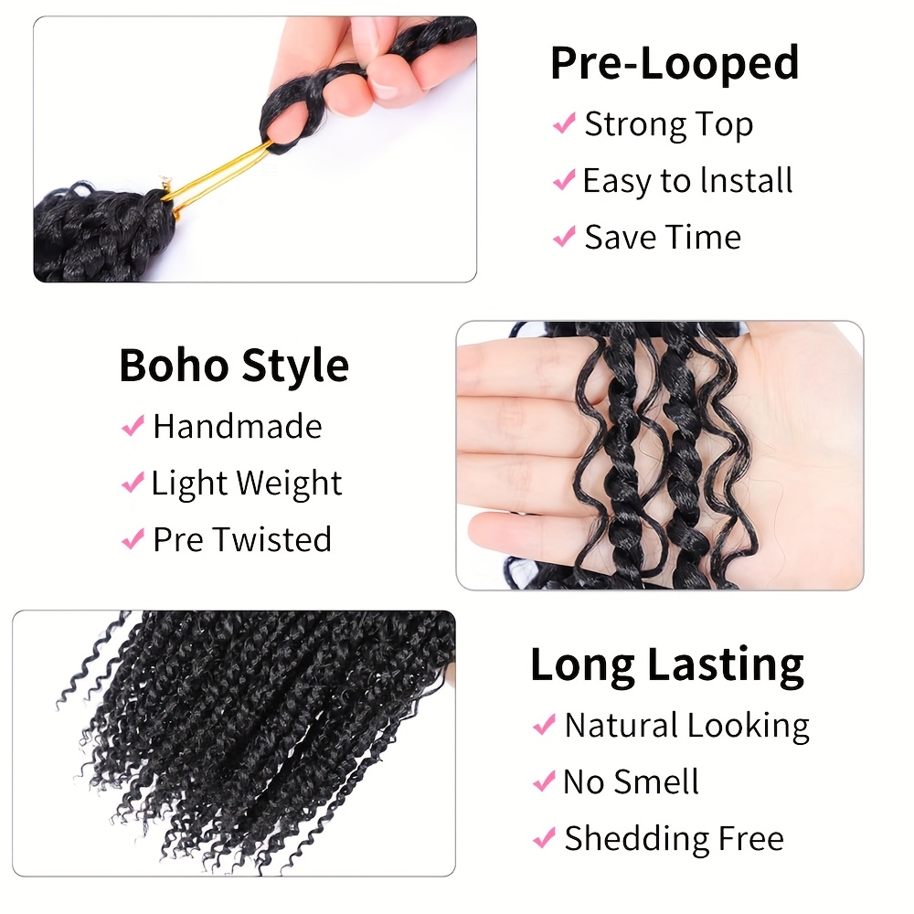 Passion Twist Hair 10 inch Boh - Women Bags Pack review and price