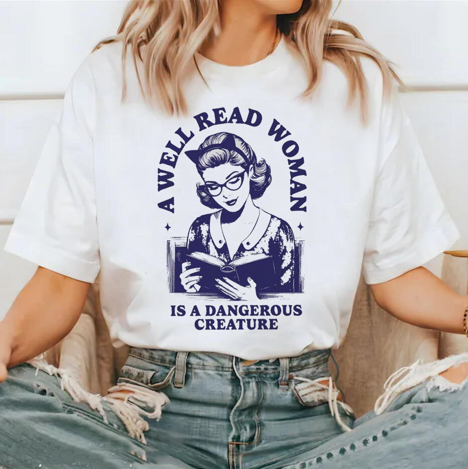 A Well Read Woman Is A Dangero - Women Bags Png review and price
