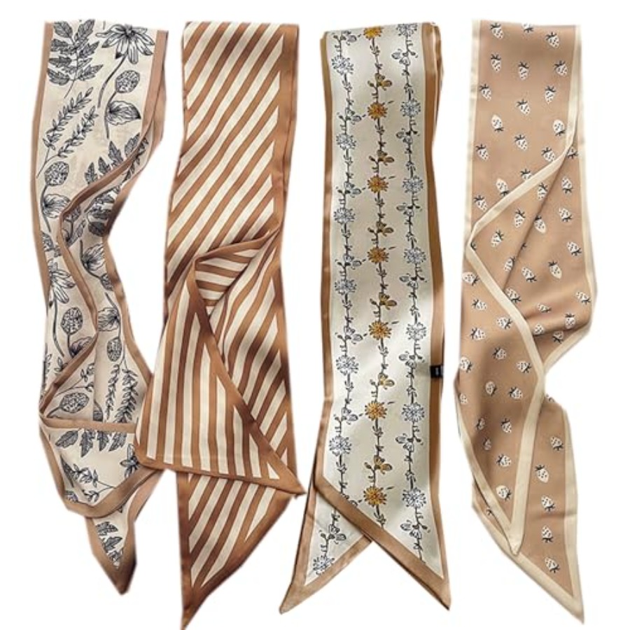 WENLOOY 4 Pack Purse Scarf Bag - Women Bags Pack review and price