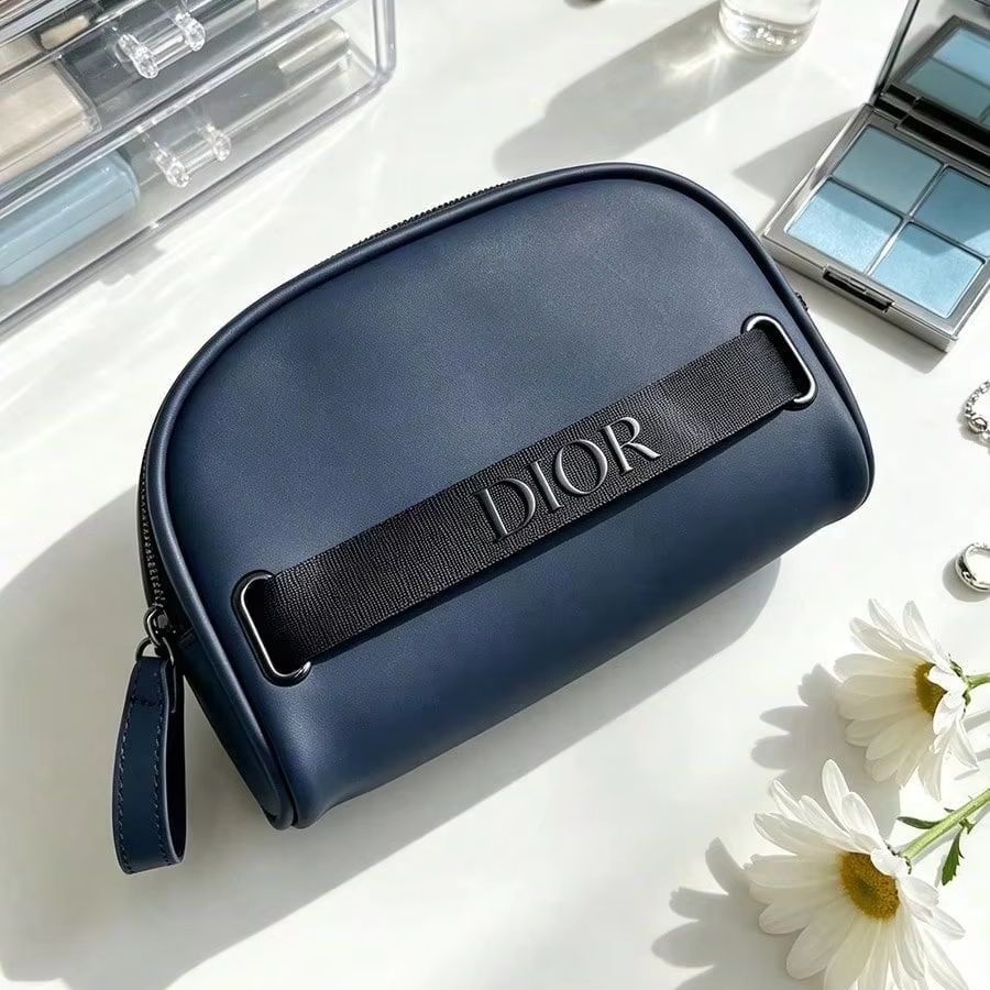 Dior Navy Blue Half Moon Cosme - Women Bags Dior review and price
