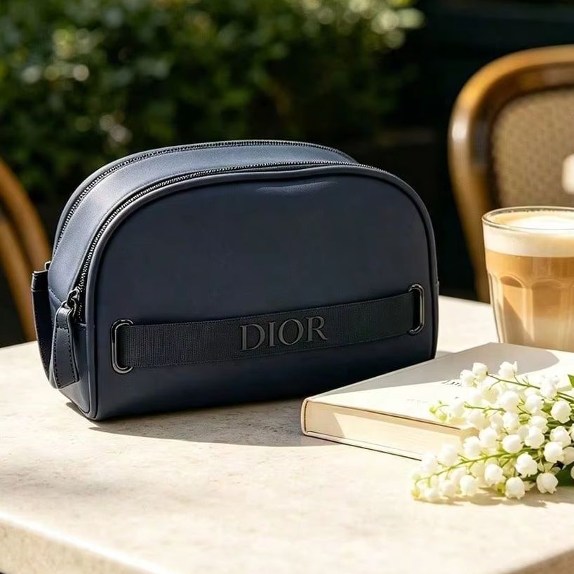 Dior Navy Blue Half Moon Cosme - Women Bags Dior review and price