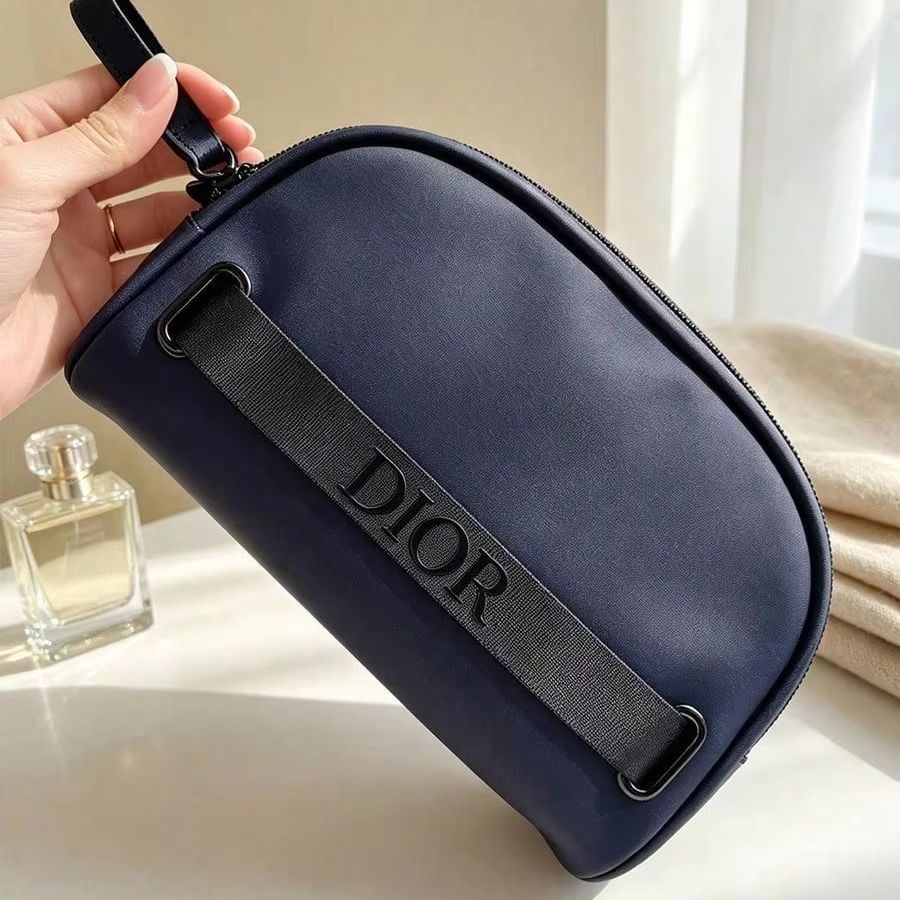 Dior Navy Blue Half Moon Cosme - Women Bags Dior review and price