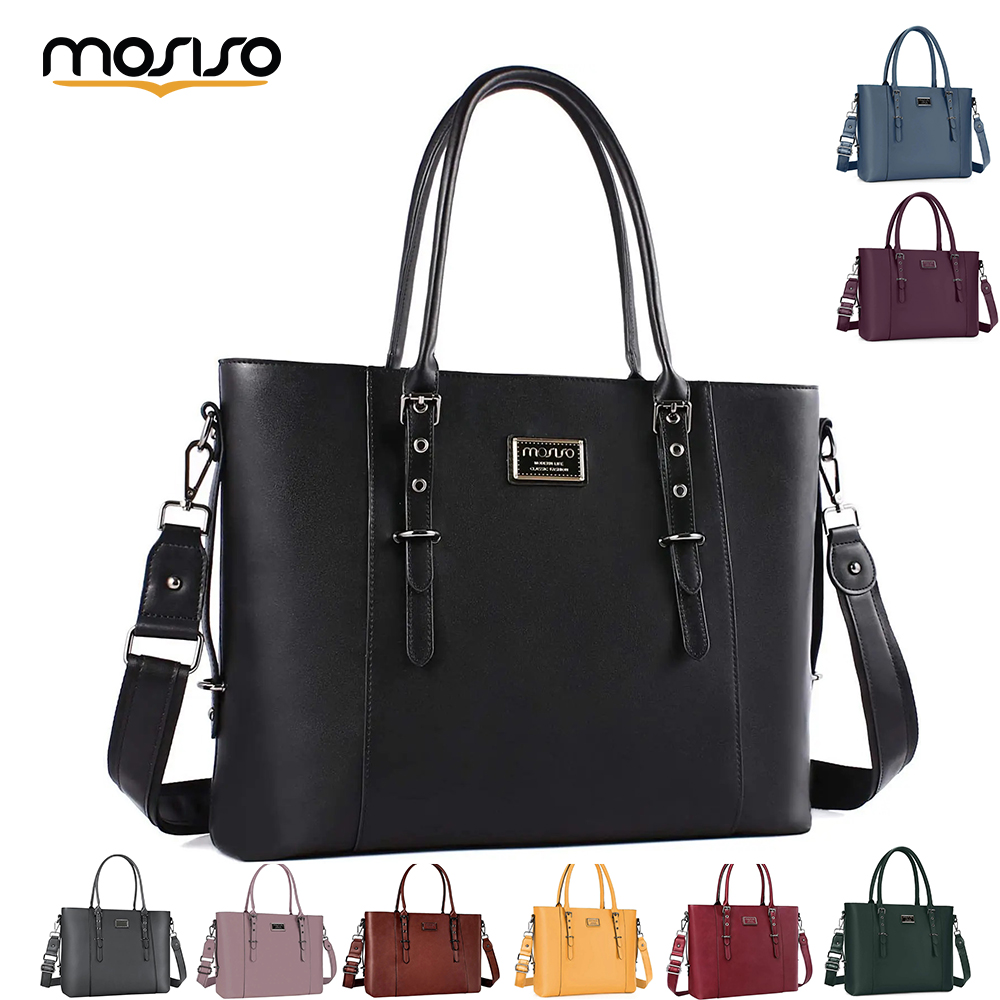 MOSISO Tote Bag for Women MacB - Women Bags With Laptop Compartment review and price