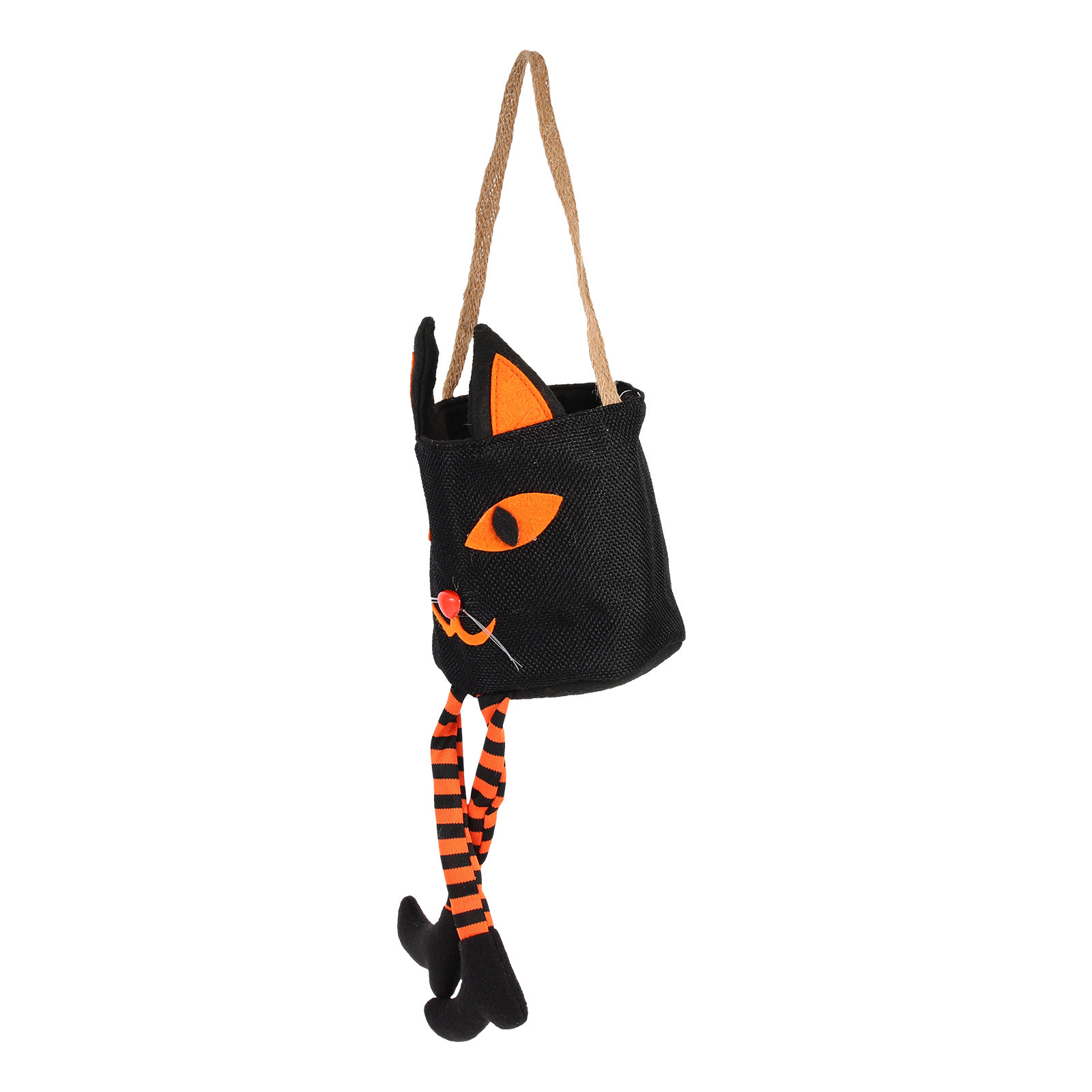 Kids Halloween Candy Bag Cat D - Basket Bag Wicker review and price