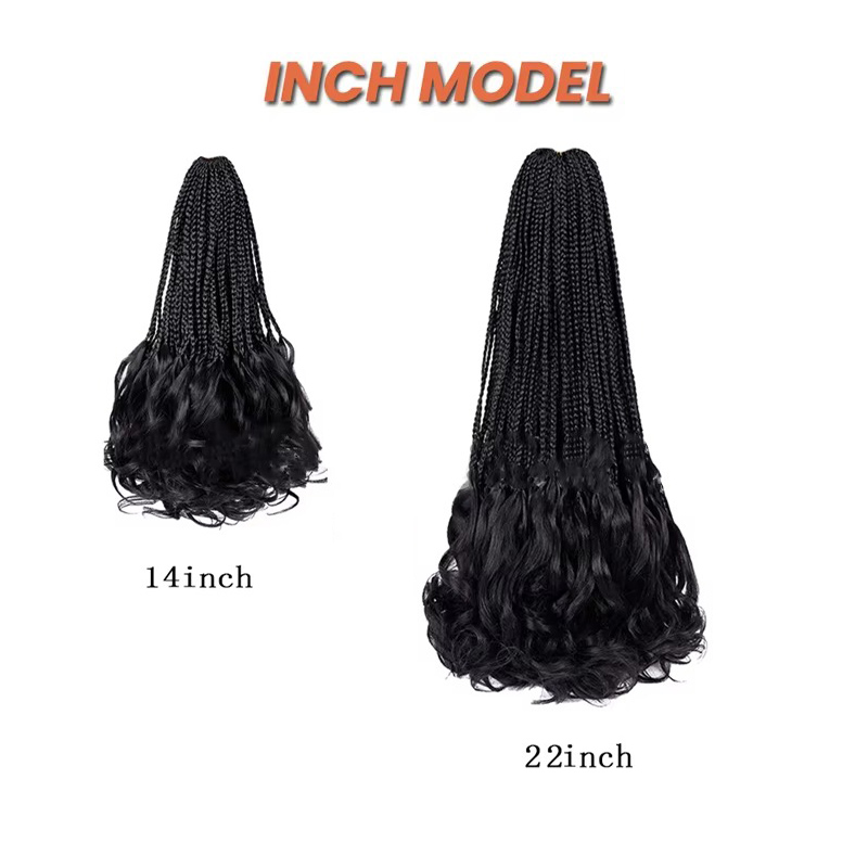 French Curl Crochet Braids 14  - Women Bags Pack review and price