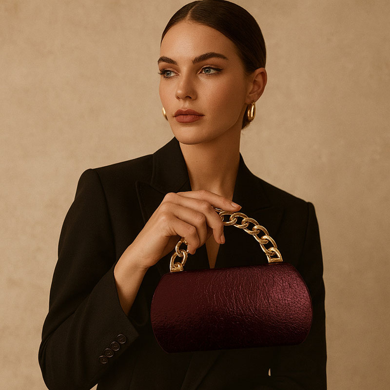 Luxury Gold Metal Buckle Box C - Women Bags Gold review and price