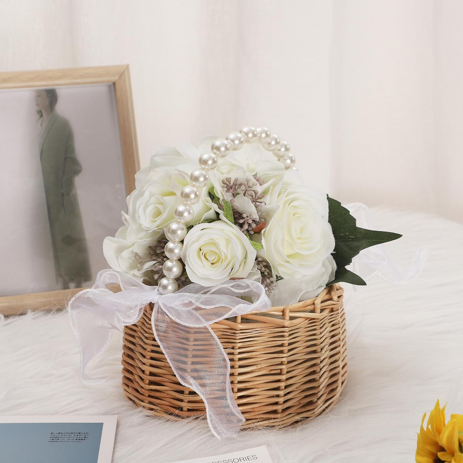 One wicker rattan flower child - Basket Bag Wicker review and price