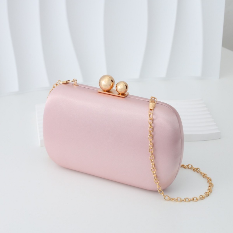 Elegant Silky Satin Evening Pu - Women Bags Gold review and price