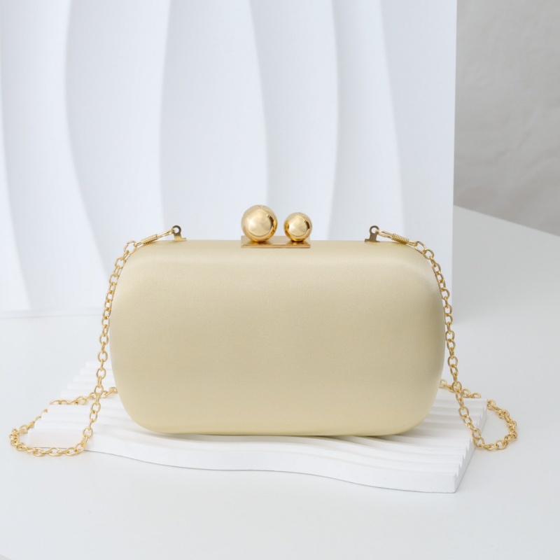 Elegant Silky Satin Evening Pu - Women Bags Gold review and price