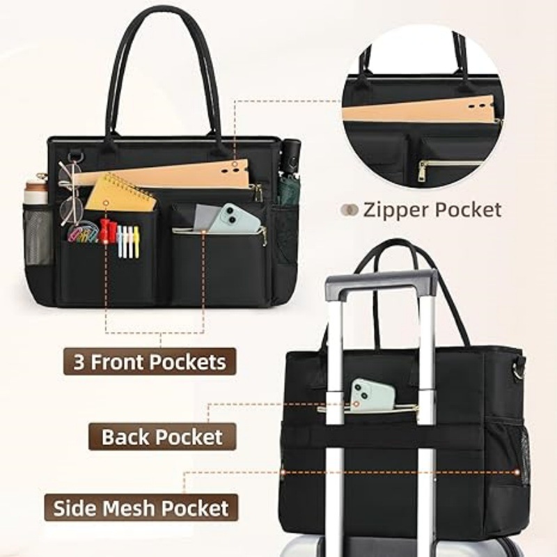 Large Capacity Work Tote for W - Women Bags With Laptop Compartment review and price
