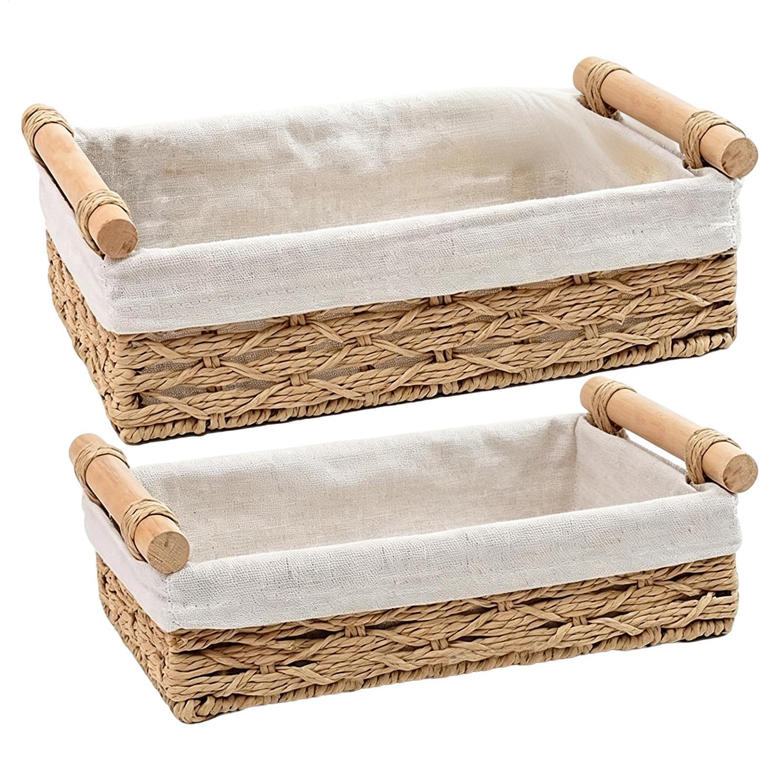 Storage Basket with Handles &  - Basket Bag Wicker review and price