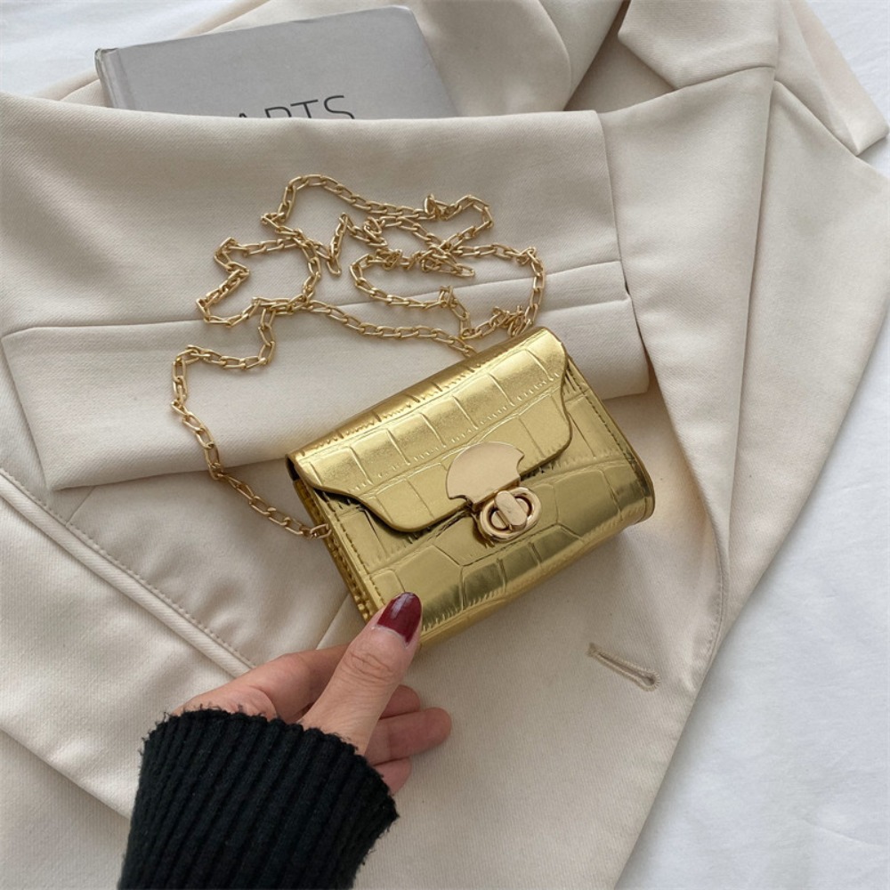 Mini Bag, Yellow and Gold Nich - Women Bags Gold review and price