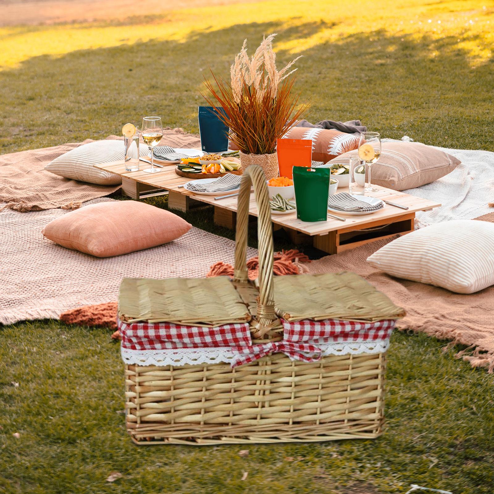 Picnic Basket Wicker Woven Bas - Basket Bag Wicker review and price