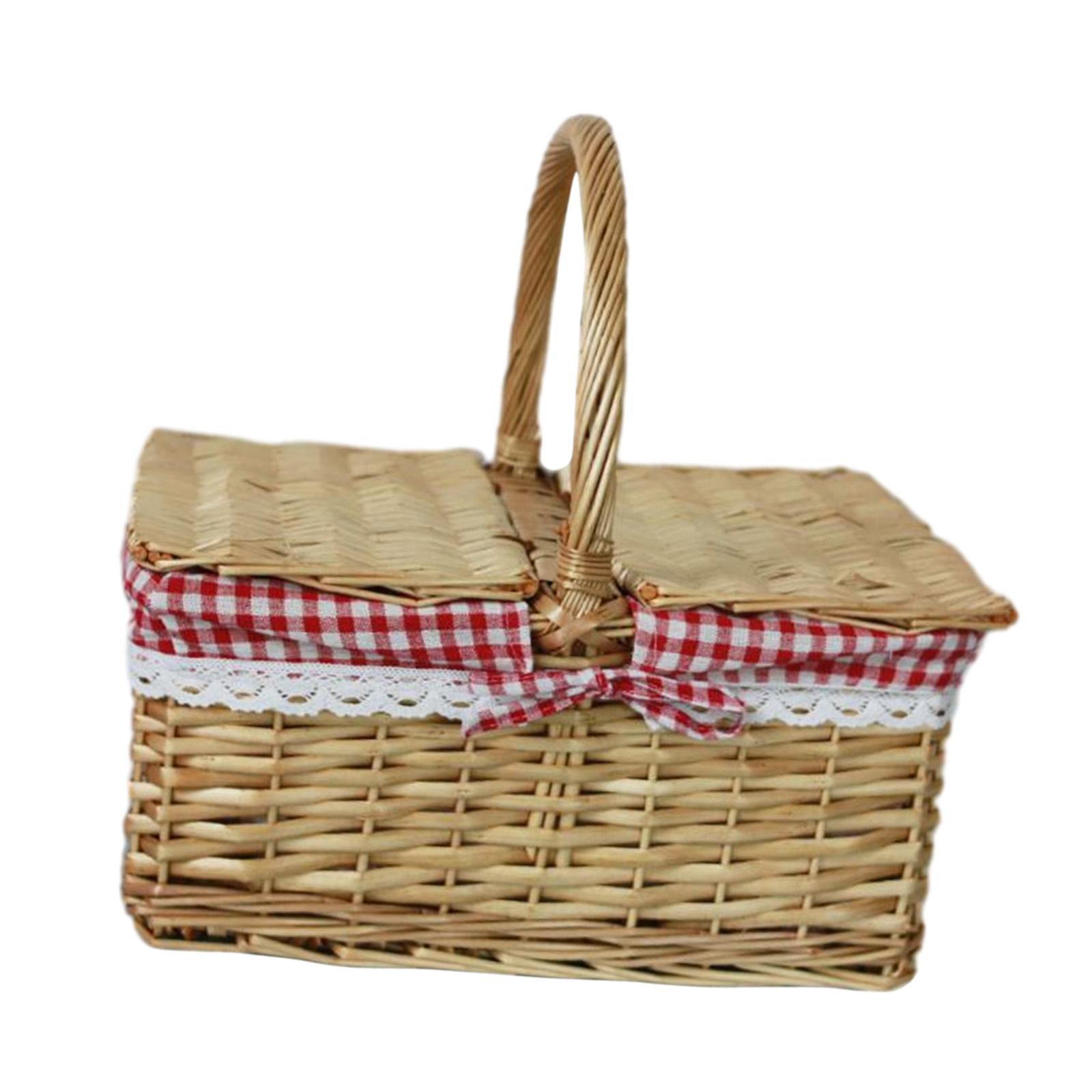 Picnic Basket Wicker Woven Bas - Basket Bag Wicker review and price