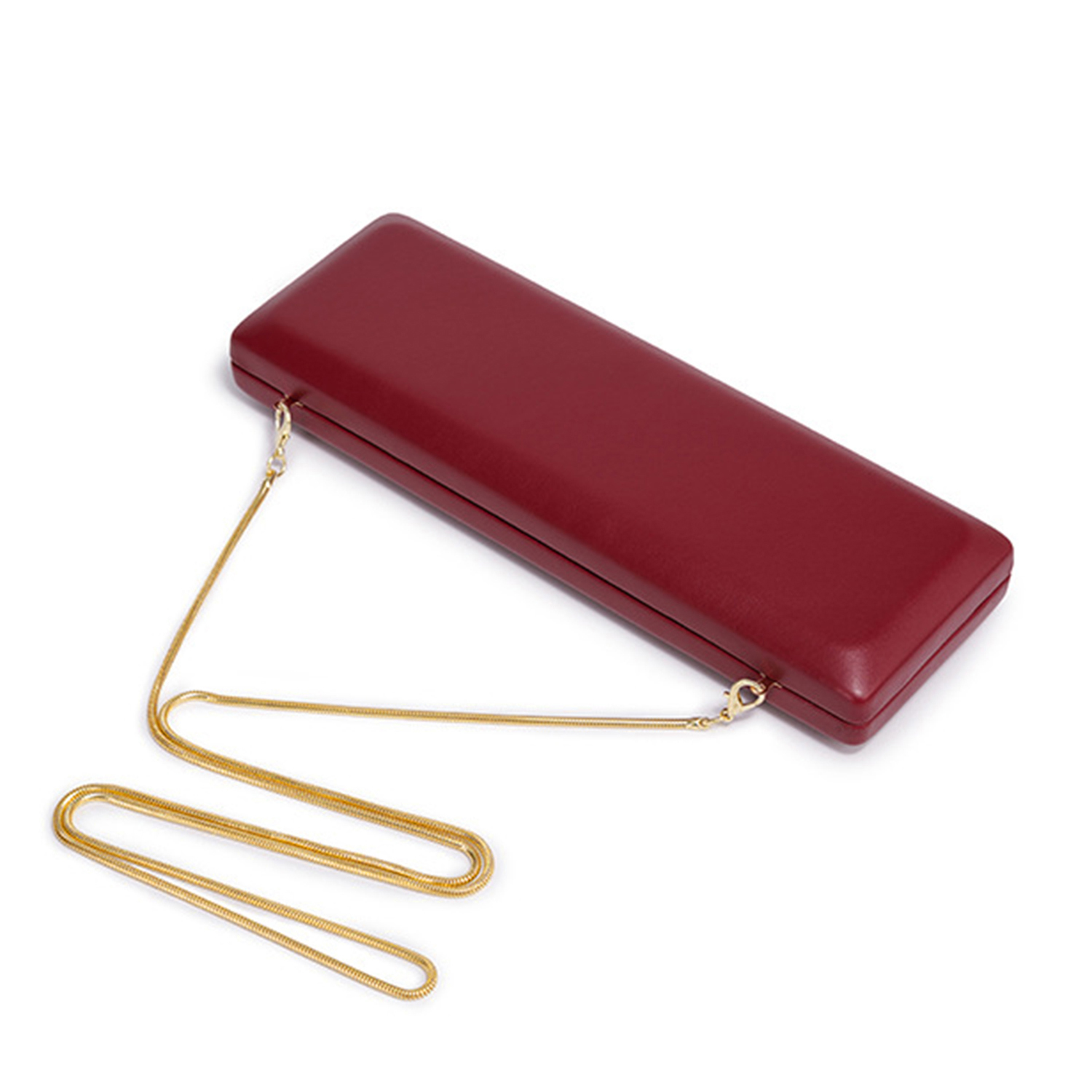 Elegant Red Evening Bag Minima - Women Bags Gold review and price