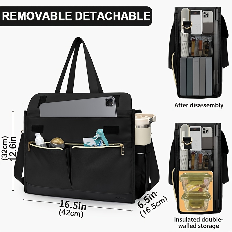 Oxford Lunch Bag for Women, La - Women Bags With Laptop Compartment review and price