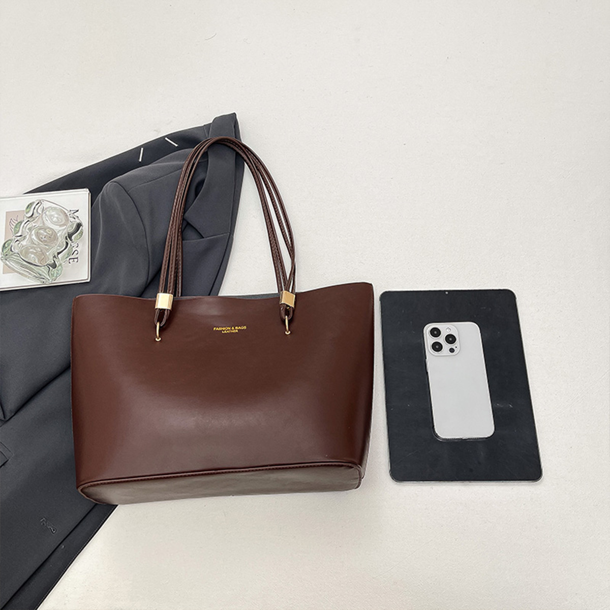 For Daily Use Fashion Tote Bag - Women Bags Gold review and price