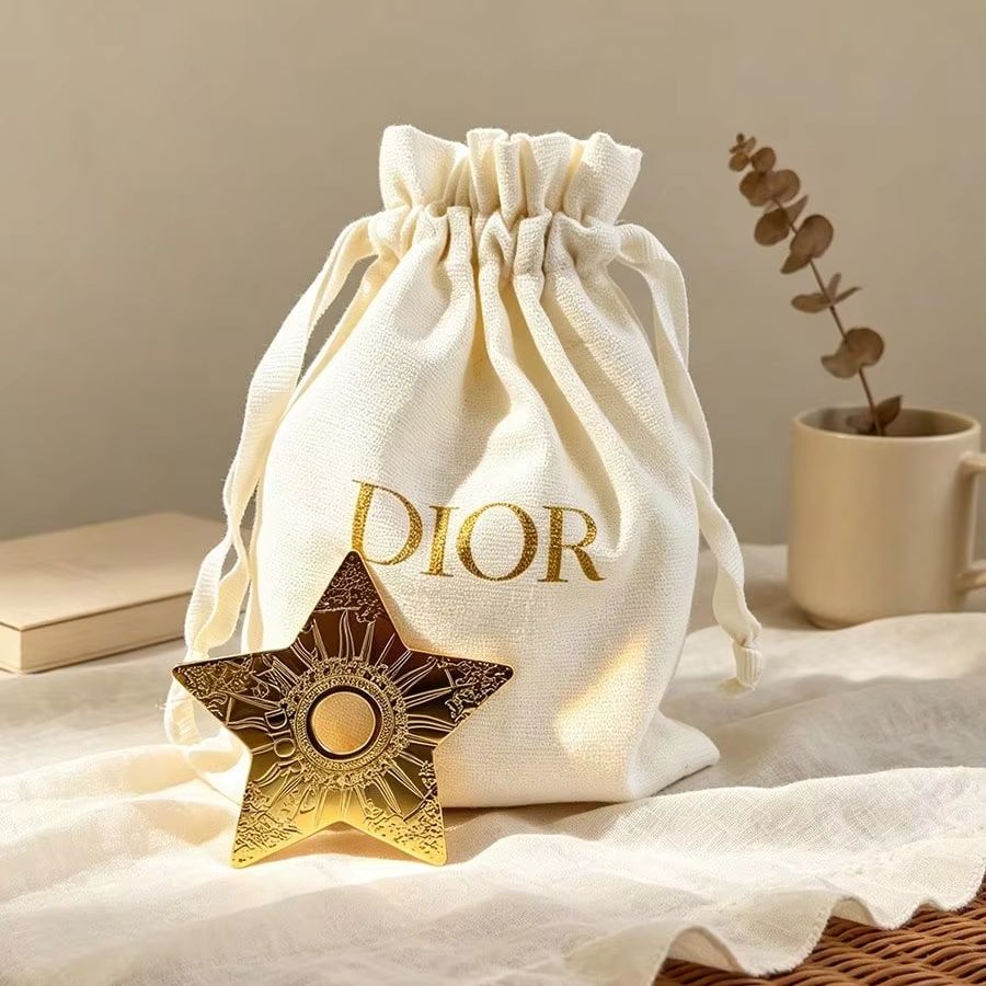 Dior Off‑White Canvas Drawstri - Women Bags Dior review and price