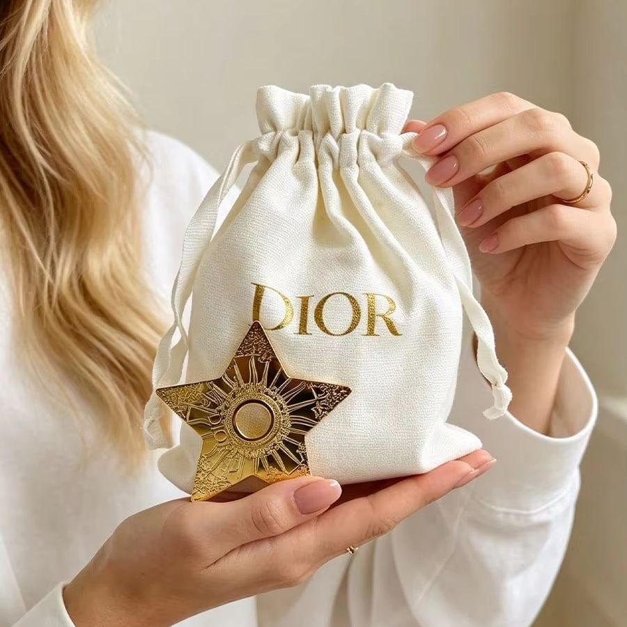 Dior Off‑White Canvas Drawstri - Women Bags Dior review and price