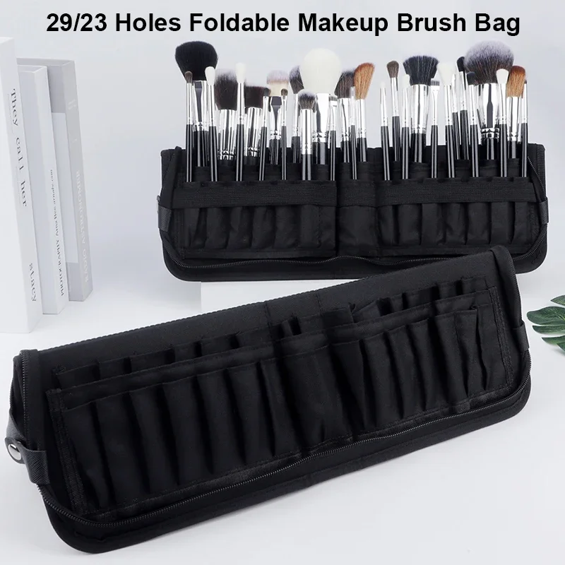 29/23 Holes Foldable Makeup Br - Women Bags Rack review and price