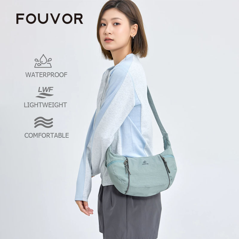 Fouvor Nylon Waterproof Crossb - Women Bags With Laptop Compartment review and price