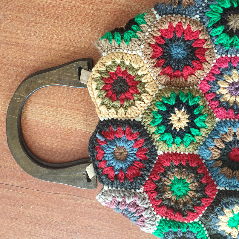 Bohemian Granny SquareCrochet  - Women Bags 2026 Trends review and price