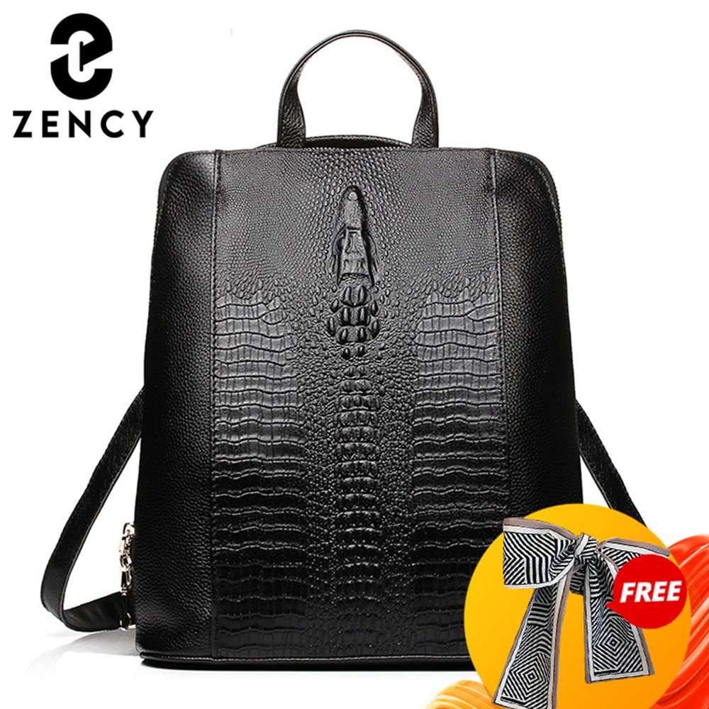 Zency Women's Crocodile Leathe - Women Bags With Laptop Compartment review and price
